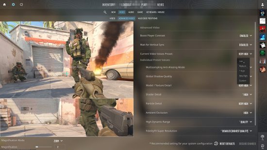 Best CS2 settings for max Counter-Strike 2 fps