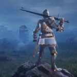 A knight surveys the battlefield in Chivalry 2