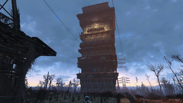 Best Fallout 4 settlements Abernathy Tower