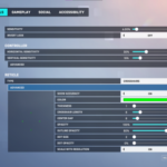 Best Overwatch 2 crosshair settings: The Controls menu in Overwatch 2 with the reticle settings and advanced options displayed.