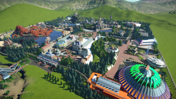 Disneyland paris planet coaster