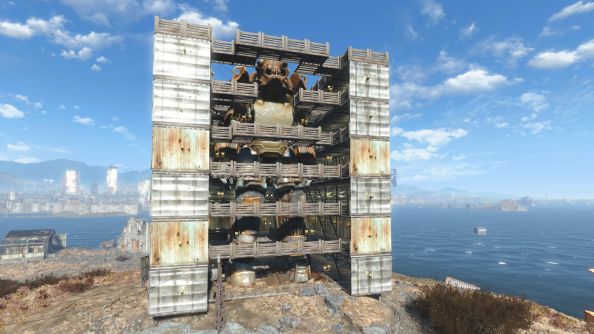 Best Fallout 4 settlements mech hangar