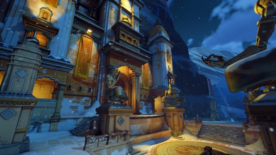 Overwatch 2 maps: The Shambali Monastery, an escort map that debuts as part of Overwatch 2 Season 2, which has served as the home for Omnics like Zenyatta and Ramattra after the Omnic Crisis.