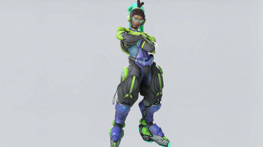 Overwatch 2 talents: Overwatch 2 hero Lucio posing with a new look