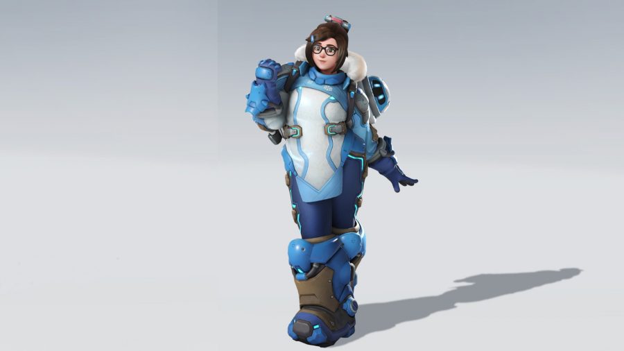 Overwatch 2 talents: Overwatch 2 hero Mei posing with a new look